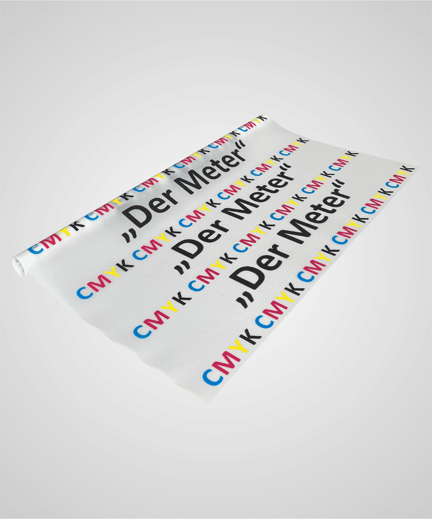 "Der Meter" CMYK + White