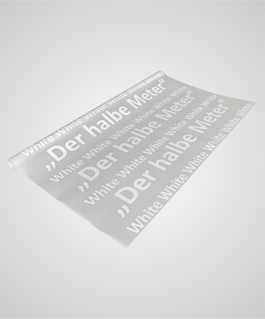 "Der halbe Meter" White